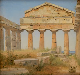 The Temple of Athena in Paestum