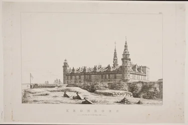 Kronborg Seen from the Northwest Side