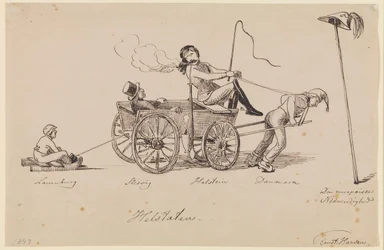 The Whole State. Political Satirical Sheet