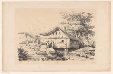 Watermill in Mountain Landscape (The Landscape)