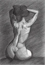 Geometric Nude Study