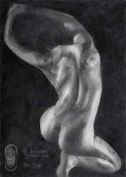Graceful Nude Figure Study
