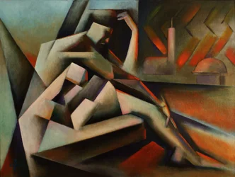 Pensive Geometric Figure