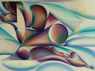 Vibrant Abstract Flow