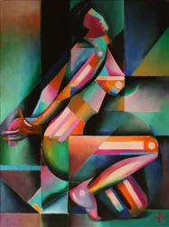 Vibrant Geometric Dance
