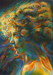 Vibrant Woman Profile