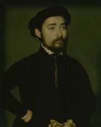 Portrait of a Man with a Glove