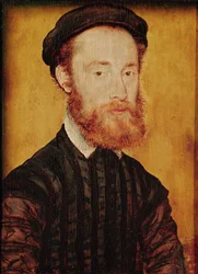 Portrait of a Man with Blonde Hair