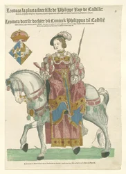 Portrait of Eleonora of France on Horseback