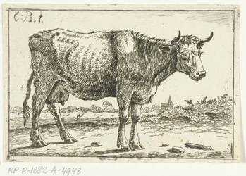 Landscape with Cow
