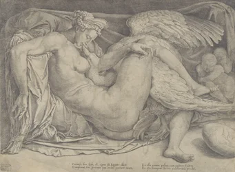 Leda and the Swan, 1544-66