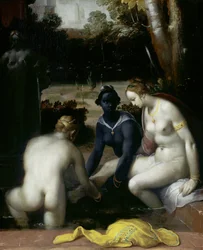 Bathsheba at her Toilet, 1594