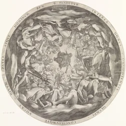 Gathering of Gods on Olympus