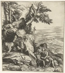 Landscape with Reading Hieronymus
