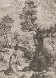 St Francis Penitent in the Wilderness, 1575