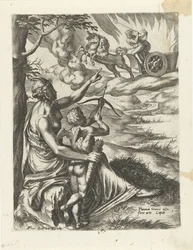 Venus Orders Cupid to Pierce Pluto