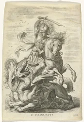 Saint George Fighting the Dragon
