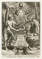 Title page from Silvae Urbanianae