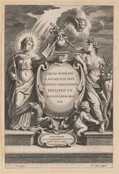 Title Page for Carolus Scribani, Politico-Christianus