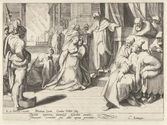 Esther before Ahasuerus