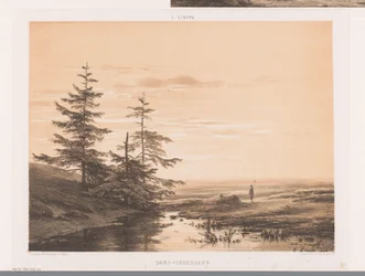 Landscape with Sunset
