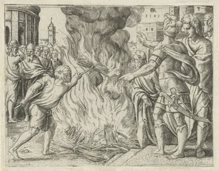 Philistines Burn Samson