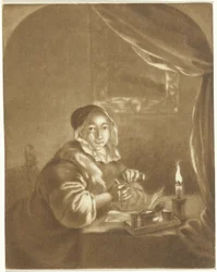 Lady by Candlelight