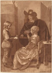 Cavalier and Lady with a Page