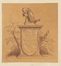 Standing Putto on a Monument Dedicated to Jonas Witsen