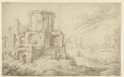 Landscape with Ancient Ruins