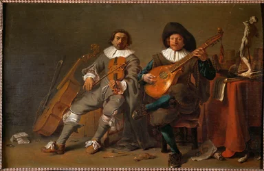 The Duet (with self-portrait)