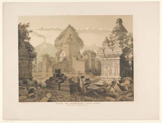 Ruins of Tjandi Sewoe, Ruins of Prambanan. Tjandi Sewoe. Residency Soerakarta