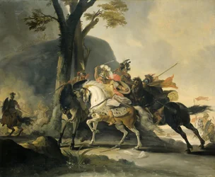 Alexander the Great at the Battle of the Granicus Against the Persians