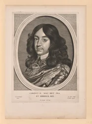 Charles II, King of England, from Effigies Variae