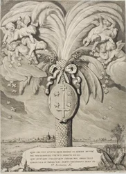 Coat of Arms of Haarlem, end page to Counts and Countesses of Holland, Zeeland and West-Frisia