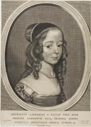 Henrietta Catharina, Princess of Orange Nassau, from Nine Portraits