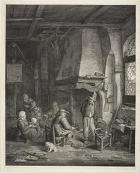 Interior in an Inn, called "The Skaters"