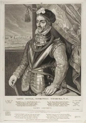 Jan van der Does, Plate 3 from Quatuor Personae