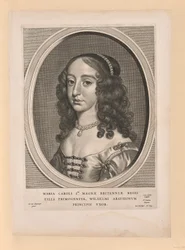 Mary Stuart, wife of William II, from Nine Portraits