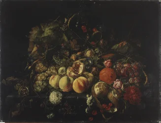 Still Life with Flowers and Fruits