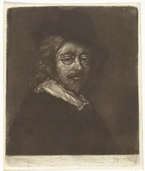 Portrait of Frans Hals with a Hat