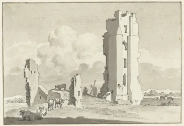 Ruins of the House at Cleves near Haarlem