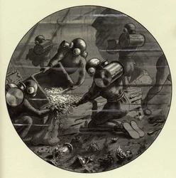 Illustration by Corrado Sarri for 
