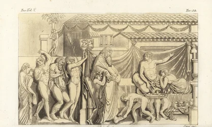 Scene from Petronius