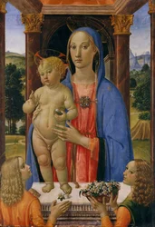 Madonna and Child with Angels