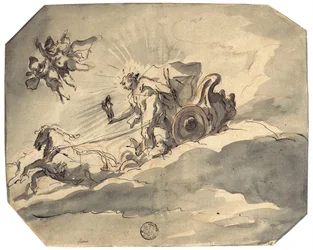 Apollo in His Chariot