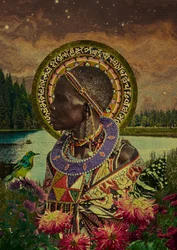 African Woman Nature Spirit
