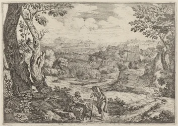 Two Men in Conversation