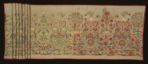 A Patterned Skirt Border