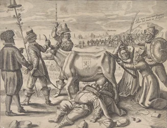 Struggle over the Flemish Milch-Cow, 1646
